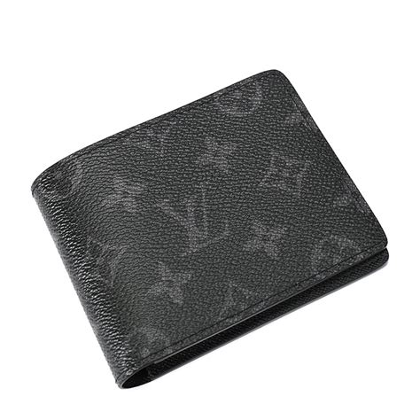 black flower lv wallet|louis vuitton black leather wallet.